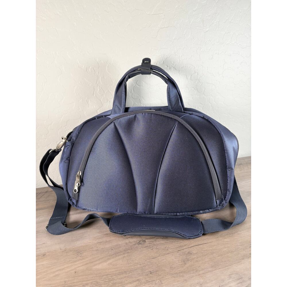 Samsonite Royal Blue X'ion 2 Carry‎ On Luggage weekender Overnight bag underseat